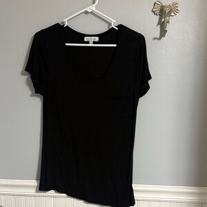 Active USA Black Short Sleeve Tee